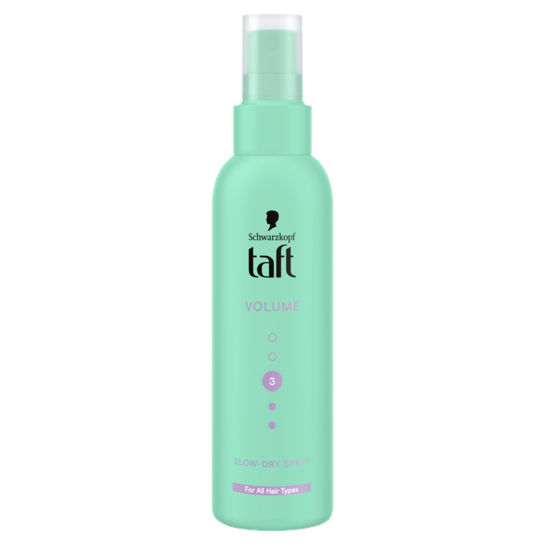 Taft Volume hajszárítás előtti hajformázó spray minden hajtípusra 150 ml