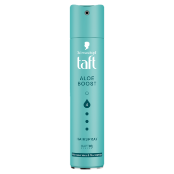 Taft Aloe Boost ápoló hajlakk minden hajtípusra 250 ml