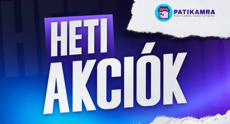 Patikamra Heti akció termék