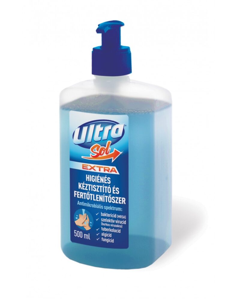 ULTRA Sol Extra Pumpás fertőtlenítő folyékony szappan 500ml