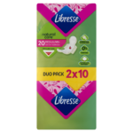Libresse Regular+ Natural Care szárnyas egészségügyi betét 2 x 10 db