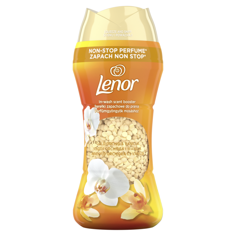Lenor Illatgyöngy Gold Orchid and Vanilla illatfokozó Parfümgyöngyök 195g