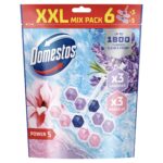 Domestos Power 5 Magnolia / Lavender WC frissítő blokk XXL 6 x 50 g