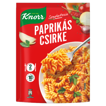 KNORR Spaghetteria tészta paprikás csirkés szószban 168 g