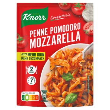 Knorr Spaghetteria Penne Pomodoro Mozzarella tészta paradicsomos mozzarellás szószban 181 g
