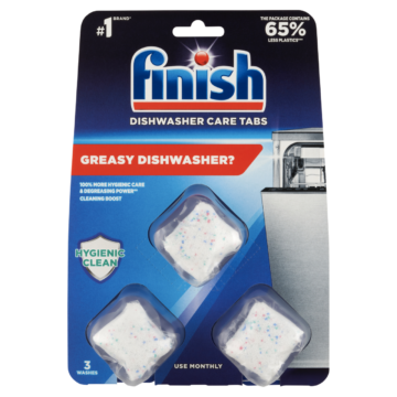 Finish In Wash mosogatógép tisztító tabletta 3 x 17 g (51 g)