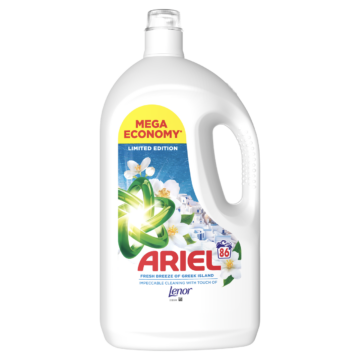 Ariel Greek Island folyékony mosószer 3,87 l 86 mosás