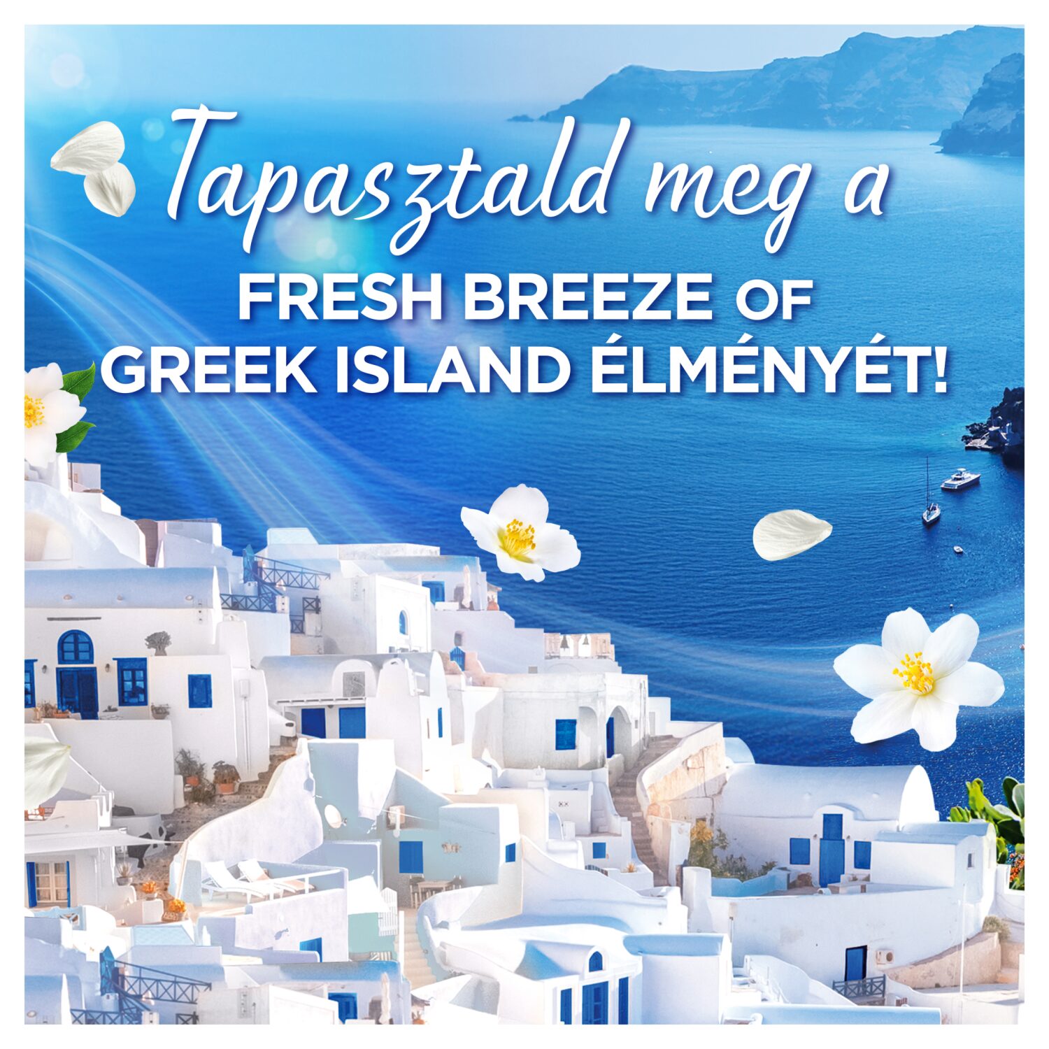 Ariel Greek Island folyékony mosószer 3,87 l 86 mosás