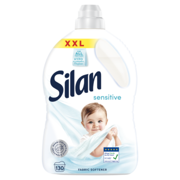 Silan Sensitive and Baby textilöblítő 130 mosás 2,86 L