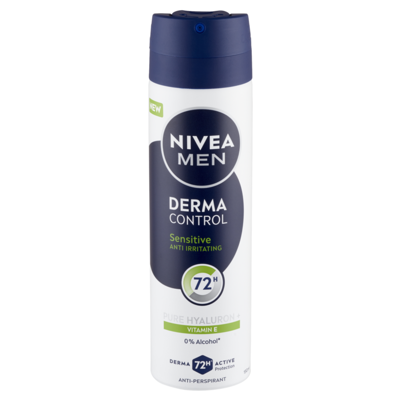 NIVEA MEN Derma Control Sensitive izzadásgátló Deo Spray 150 ml