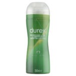 Durex 2in1 bőrnyugtató hatású aloe vera masszázsgél és síkosító 200 ml