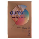 Durex Durex Real Feel latexmentes óvszer 16db