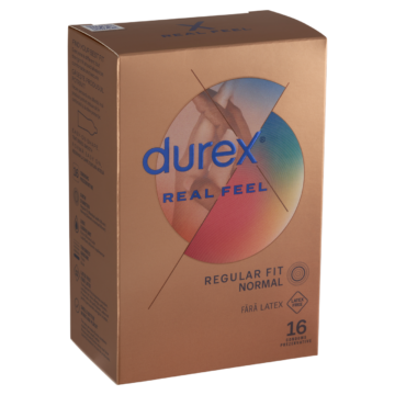 Durex Durex Real Feel latexmentes óvszer 16db