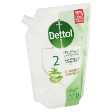 Dettol Aloe Vera és Bambusz folyékony szappan utántöltő 500 ml
