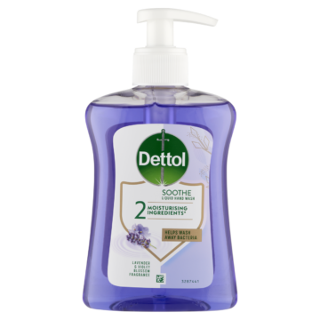 Dettol Nyugtató Levendulás folyékony szappan Pumpás adagolóval 250 ml