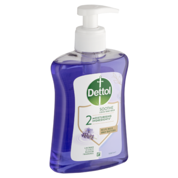 Dettol Nyugtató Levendulás folyékony szappan Pumpás adagolóval 250 ml