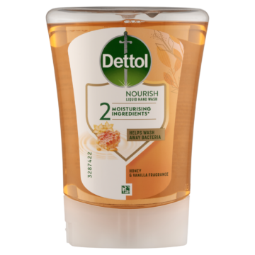 Dettol Mézes utántöltő folyékony szappan érintés nélküli készülékhez 250 ml