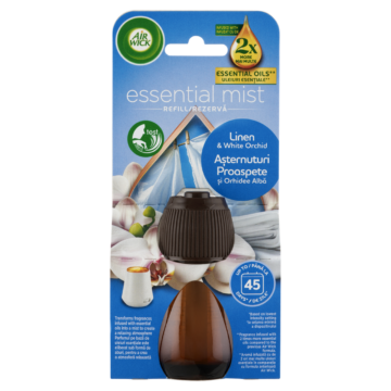 Air Wick Aroma Mist Pamut és Fehér Orchidea aroma diffúzor utántöltő 20 ml