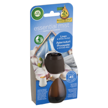 Air Wick Aroma Mist Pamut és Fehér Orchidea aroma diffúzor utántöltő 20 ml