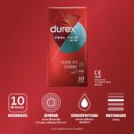 Durex Feel Thin Slim óvszer 10 db