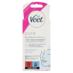 Veet Pure Gyantaszalagok Arcra – hideggyanta Érzékeny bőrre 20 db