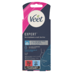 Veet Expert használatra kész hideggyanta szalagok – Arcra, érzékeny bőrre 20 db