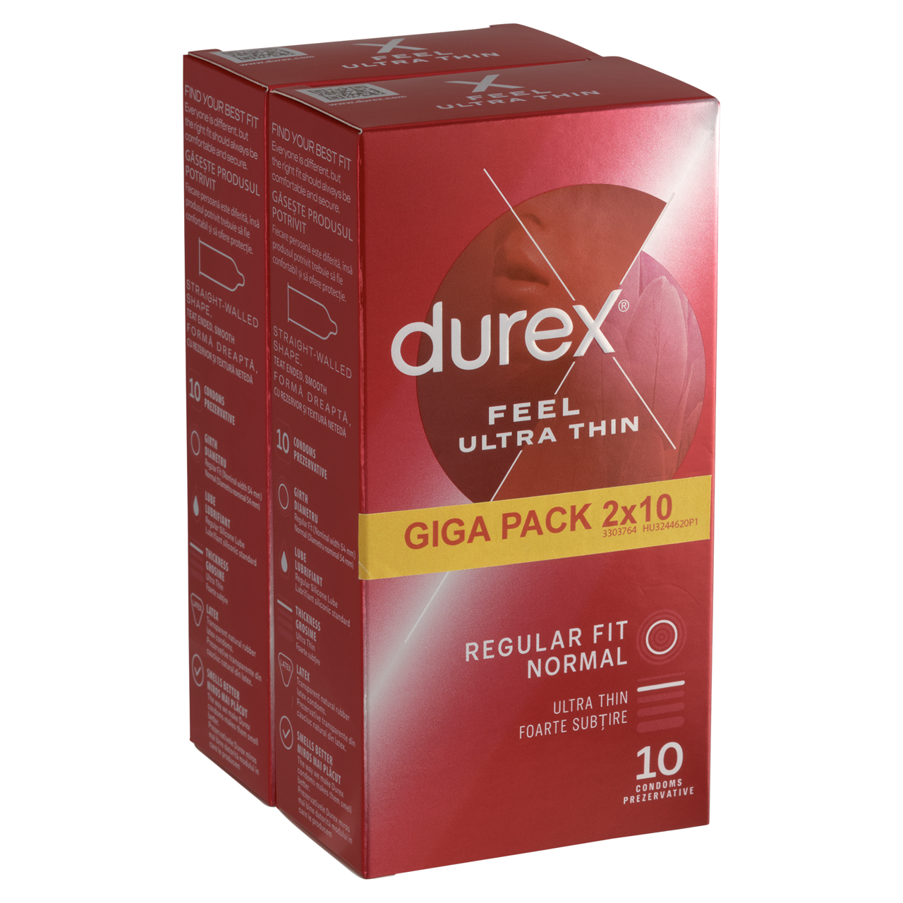 Durex Feel Ultra Thin óvszer 2 x 10 db