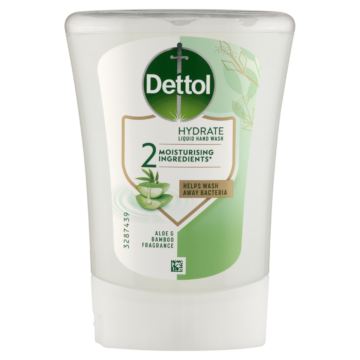 Dettol Aloe Vera és Bambusz utántöltő folyékony szappan érintés nélküli készülékhez 250 ml