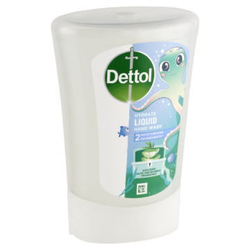 Dettol Kids Explorer Aloe Vera és Bambusz utántöltő folyékony szappan érintés nélküli készülékhez 250 ml
