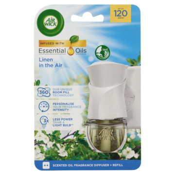 Air Wick elektromos légfrissítő készülék - Frissen mosott ruha 19 ml