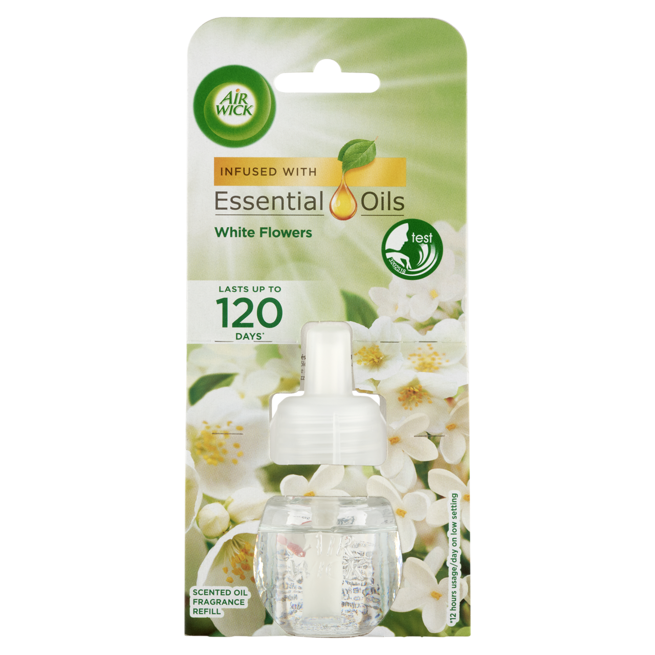 Air Wick utántöltő légfrissítő készülékhez - Fehér Virágok 19 ml