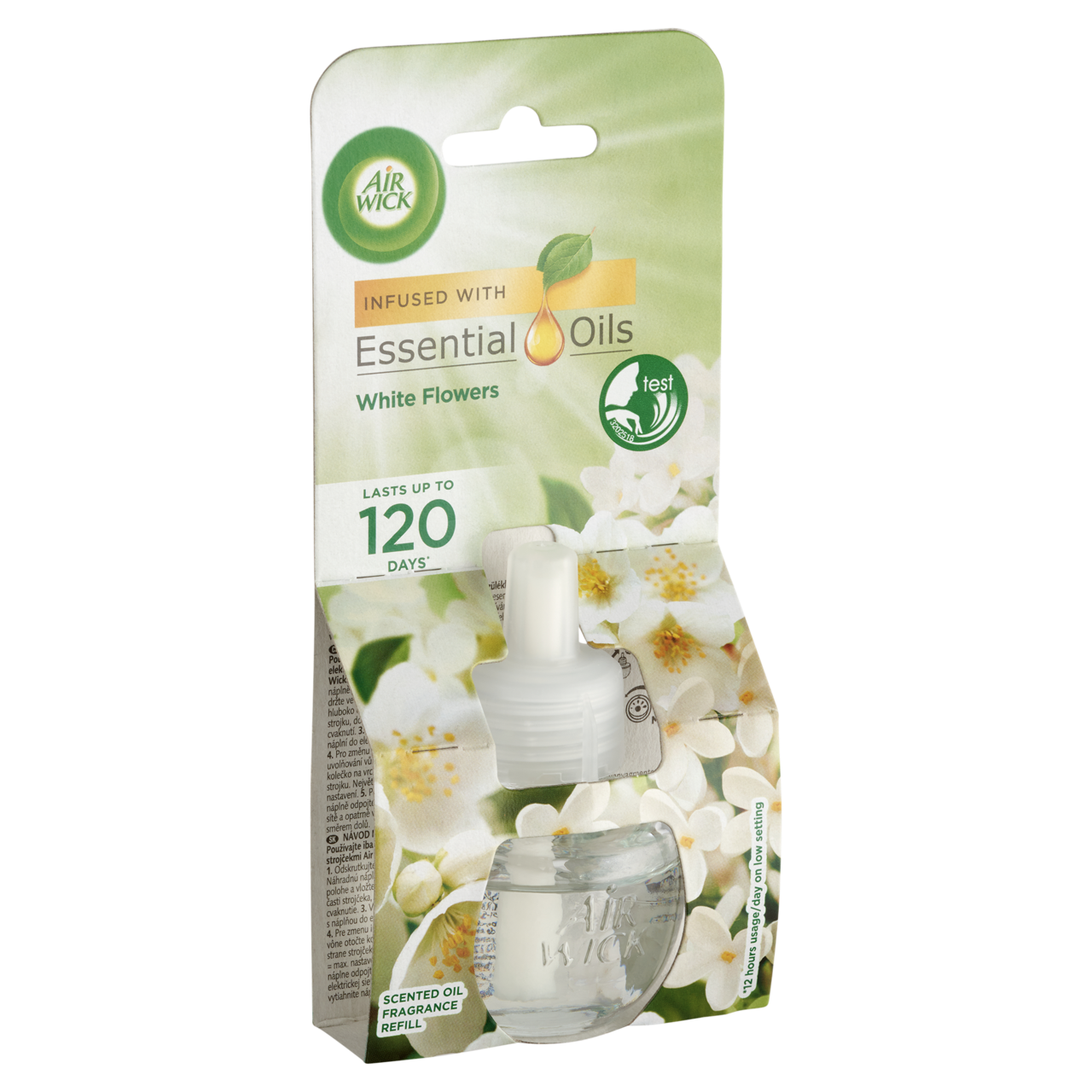 Air Wick utántöltő légfrissítő készülékhez - Fehér Virágok 19 ml