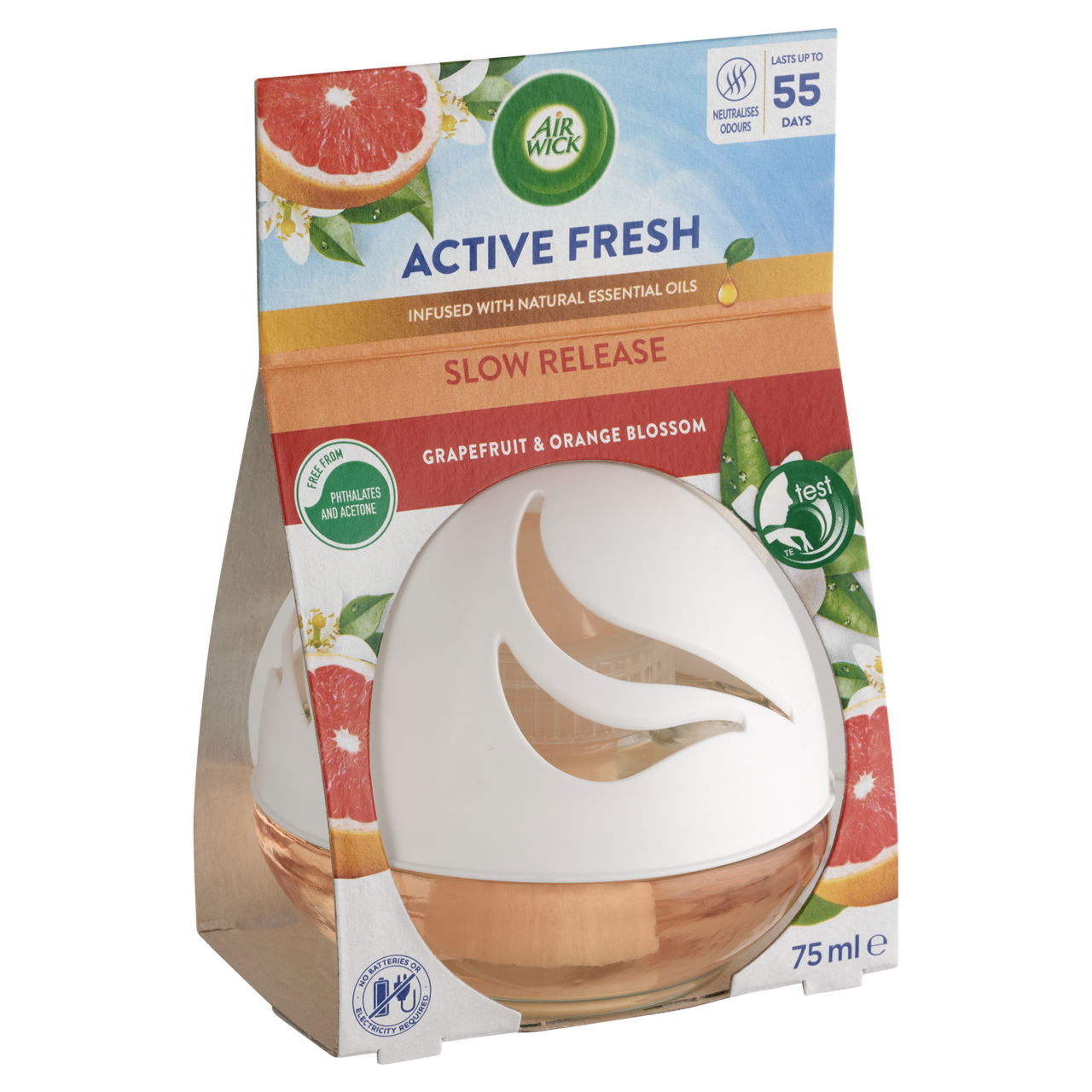 Air Wick Decosphere illatgömb Trópusi Grapefruit és narancsvirág 75 ml