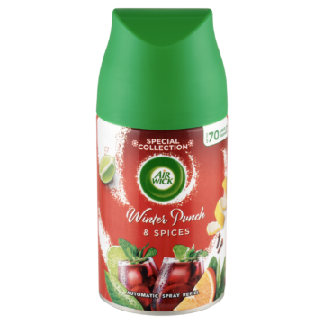 Air Wick Freshmatic légfrissítő utántöltő spray - Gyümölcsös téli puncs 250 ml