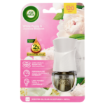 Air Wick Fehér Bazsarózsa és Jázminvirág elektromos légfrissítő készülék és utántöltő 19 ml