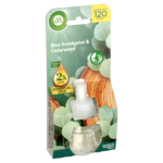 Air Wick Eukaliptusz és Cédrusfa elektromos utántöltő légfrissítő készülékhez 19 ml