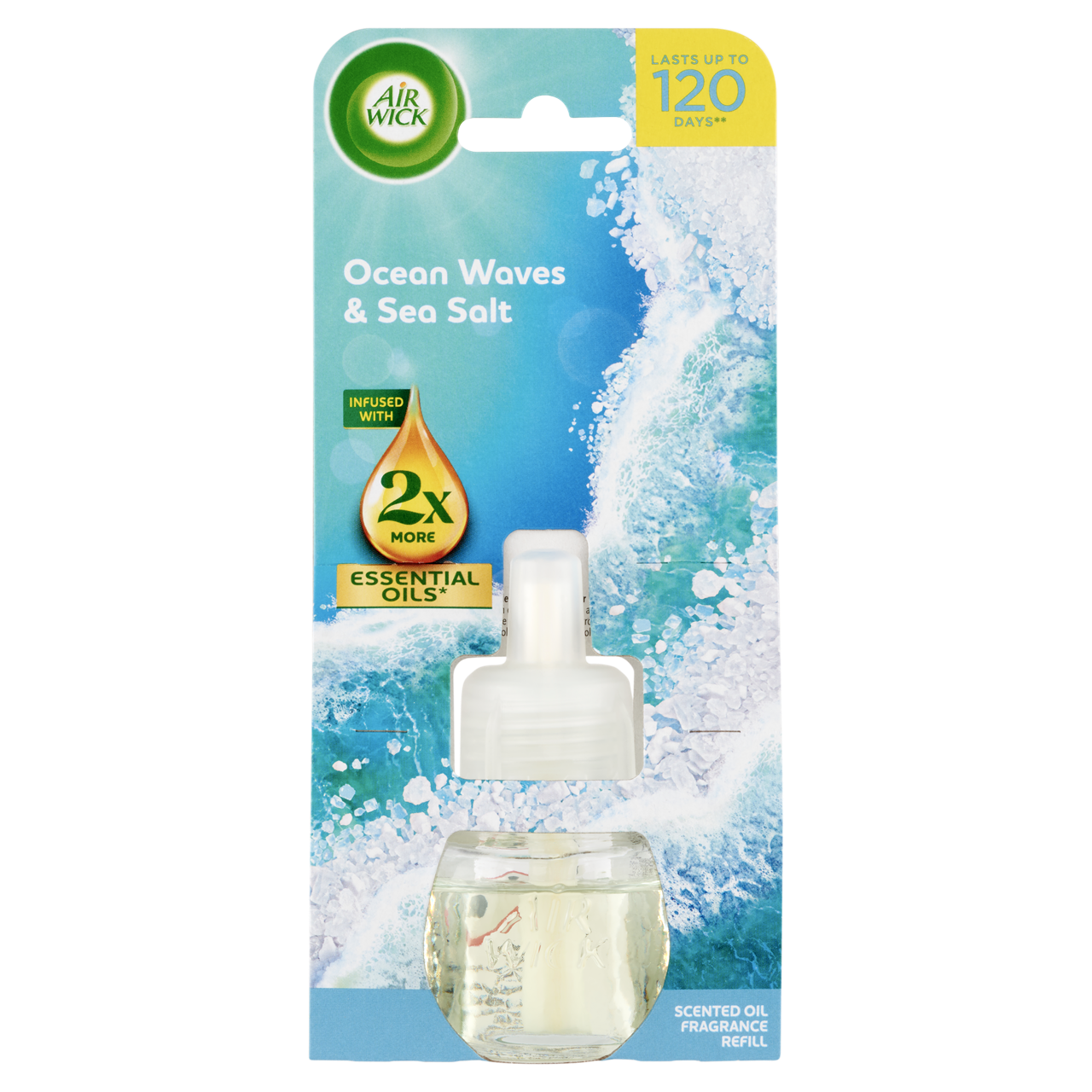 Air Wick Óceáni Szellő és Tengeri Só elektromos utántöltő légfrissítő készülékhez 19 ml