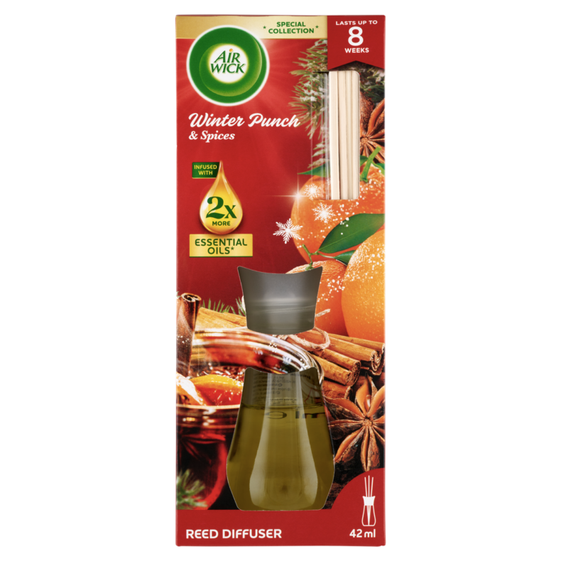 Air Wick Gyümölcsös Téli Puncs pálcikás légfrissítő 42 ml