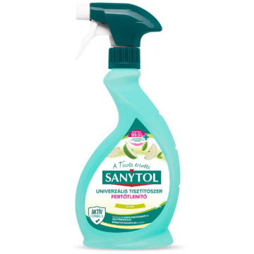 Sanytol Fertőtlenítő univerzális tisztítószer spray - Alma 500 ml