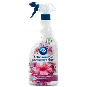 Ambi Pur wc gél 750 ml szórófejes Pink rose and lily