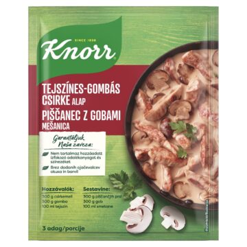 KNORR Tejszínes-gombás csirke alap 33g