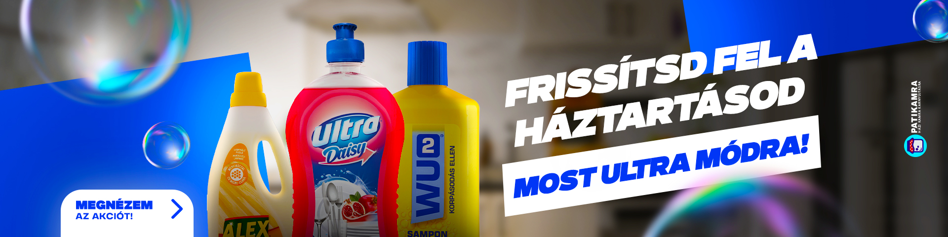 Ultra jó Patikamra akciók! Tisztaság, ami látszik. Ár, ami mosolyt hoz.