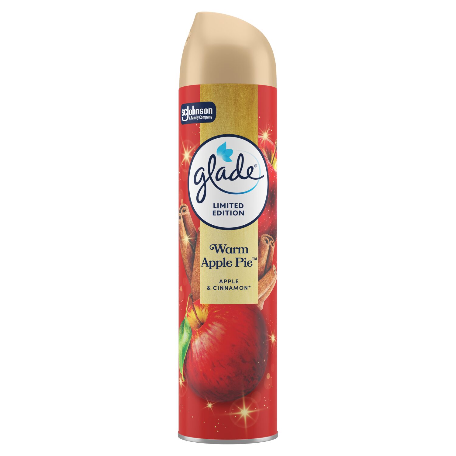 Glade Warm Apple Pie 2025 TÉLI LIMITÁLT légfrissítő aeroszol 300 ml