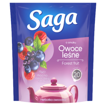 Saga Forest Fruit ízesített gyümölcstea 20 filter 34 g