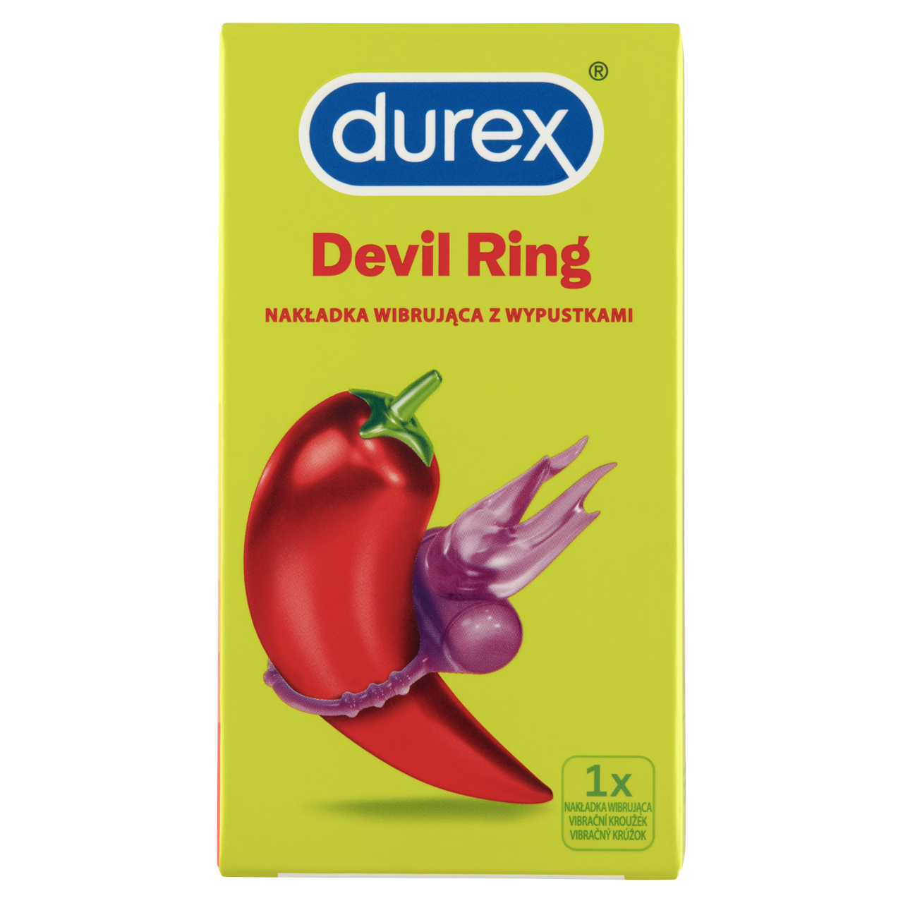 Durex Devil Ring csiklóstimuláló vibrátor - vibrációs gyűrű