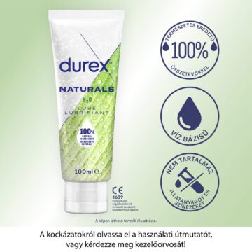 Durex Naturals H2O Természetes intim síkosító gél 100ml