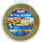 MAZZINI PREMIUM Air Fryer sütőpapír 50 db kerek 20 cm