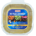 MAZZINI PREMIUM Air Fryer sütőpapír 50 db szögletes 16 cm