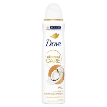 Dove Advanced Care Coconut and Jasmine Flower izzadásgátló dezodor 150 ml