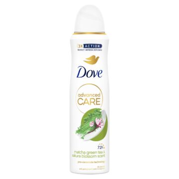 Dove Advanced Care Matcha Green Tea and Sakura Blossom izzadásgátló dezodor 150 ml